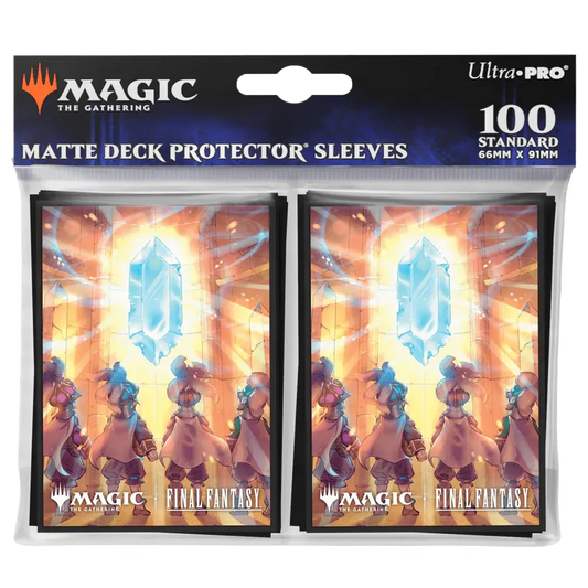 100 Standard Size Sleeves Matte - Magic the Gathering x Final Fantasy - ULTRA PRO