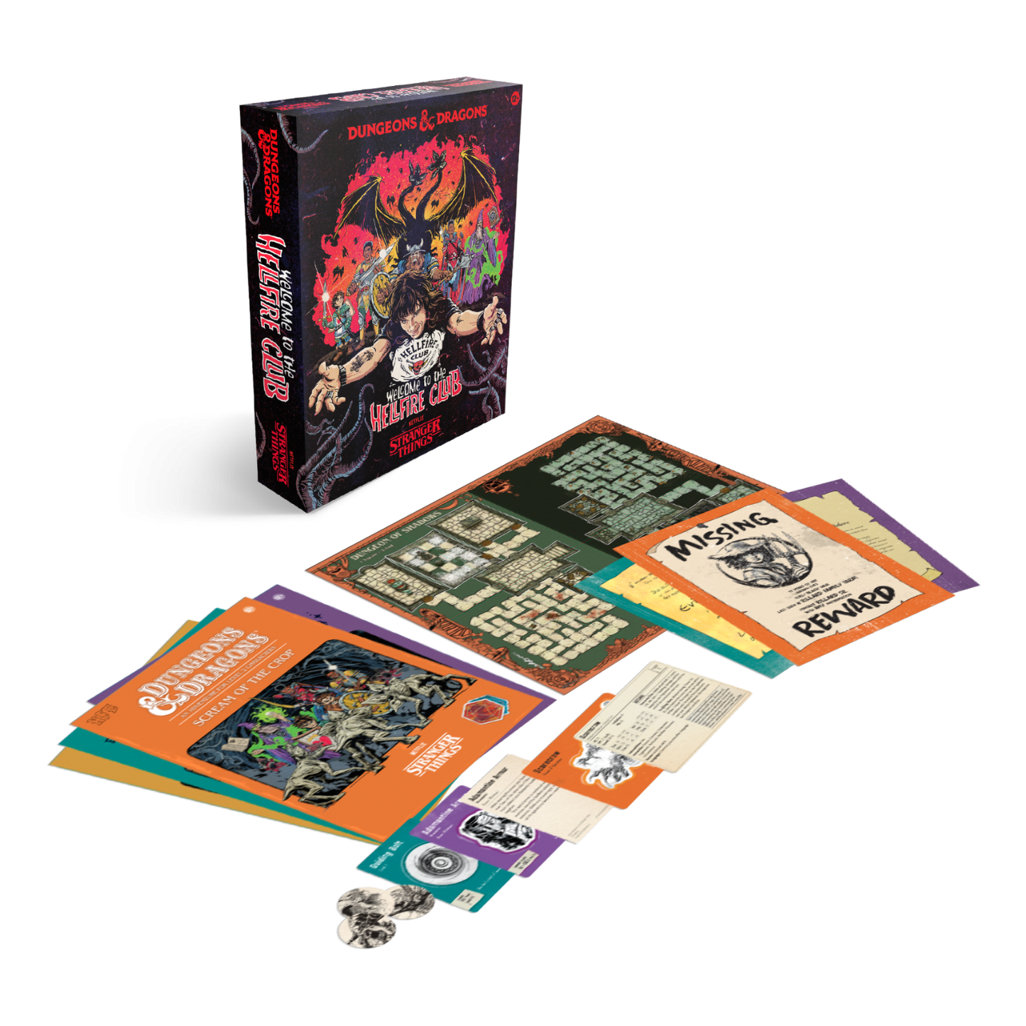 Dungeons&Dragons - WELCOME TO THE HELLFIRE CLUB - STRANGER THINGS - ENG