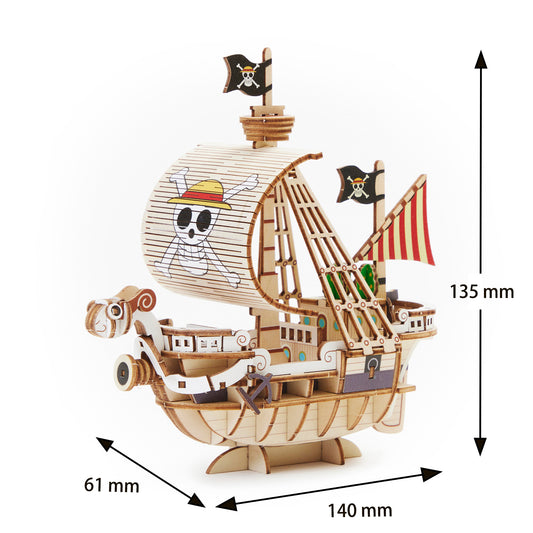 PUZZLE BOAT - ONE PIECE - WA-GU-MI GOING MERRY