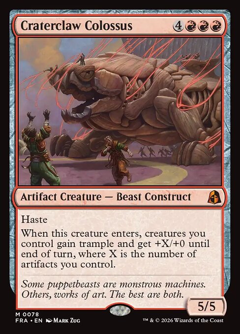 Craterclaw Colossus - Reality Fracture