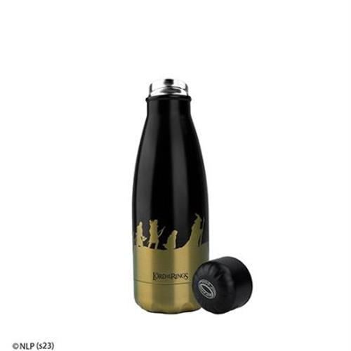 THE LORD OF THE RINGS - BOTTIGLIA ISOTERMICA 500ML - LA COMPAGNIA DELL'ANELLO ORO/NERO
