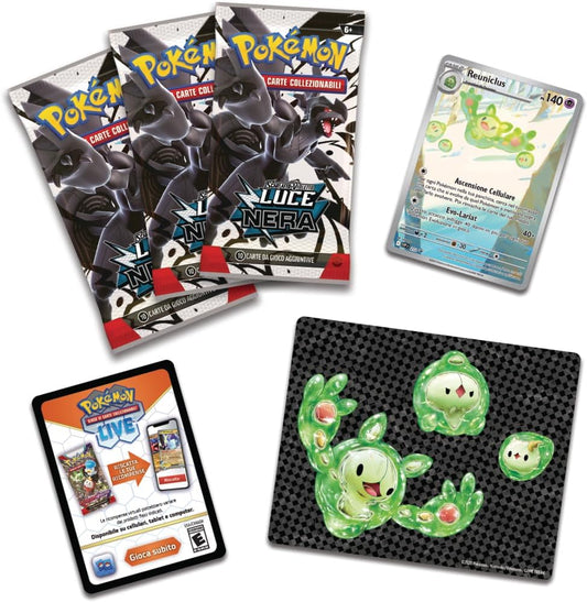 Pokémon Scarlatto e Violetto Luce Nera (Reuniclus) - Collezione con adesivi
