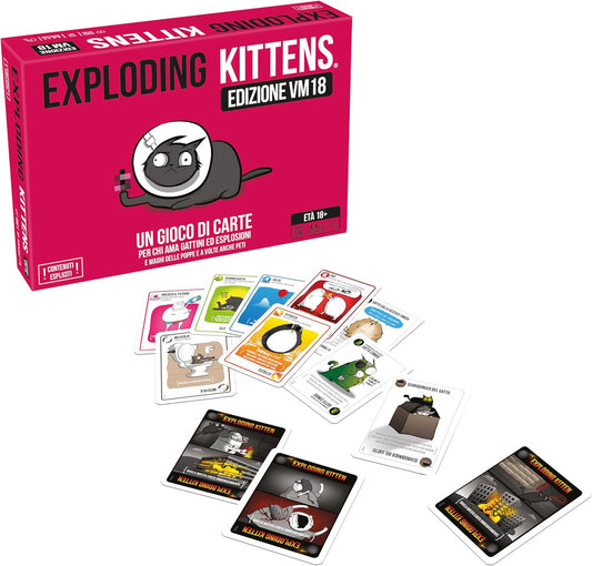Exploding Kittens - Edizione VM 18