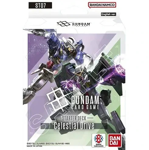 GUNDAM CARD GAME ST07 CELESTIAL DRIVE STARTER DECK - ENG