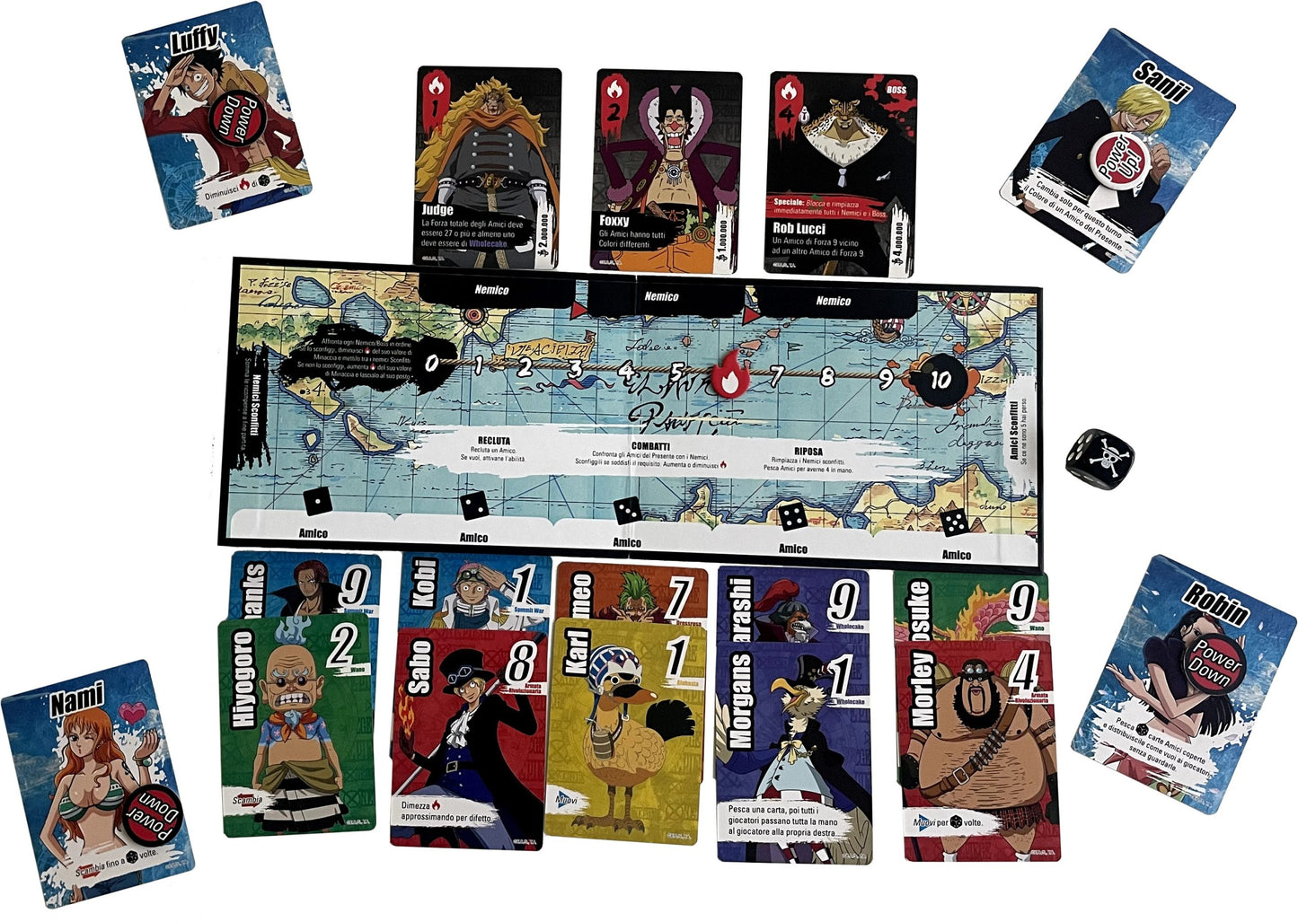 One Piece Nakama - amici e nemici