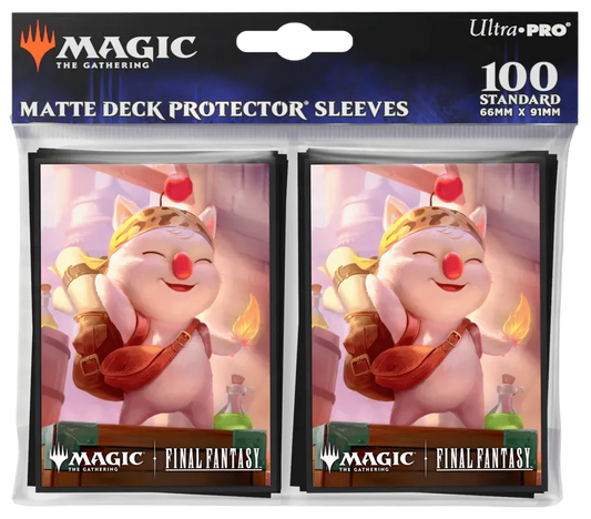 100 Standard Size Sleeves Matte - Magic the Gathering x Final Fantasy - ULTRA PRO