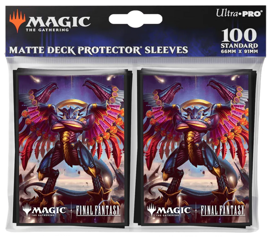 100 Standard Size Sleeves Matte - Magic the Gathering x Final Fantasy - ULTRA PRO