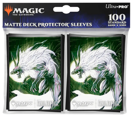 100 Standard Size Sleeves Matte - Magic the Gathering x Final Fantasy - ULTRA PRO