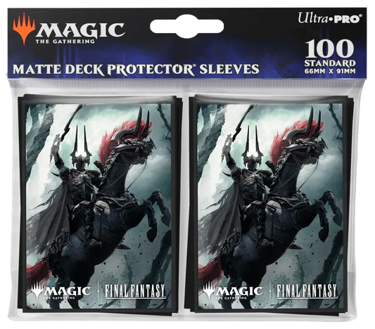 100 Standard Size Sleeves Matte - Magic the Gathering x Final Fantasy - ULTRA PRO