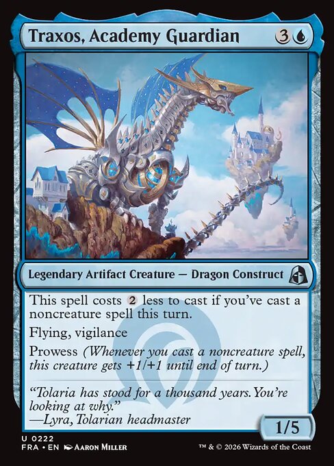 Traxos, Academy Guardian - Reality Fracture