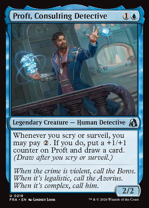Proft, Consulting Detective - Reality Fracture