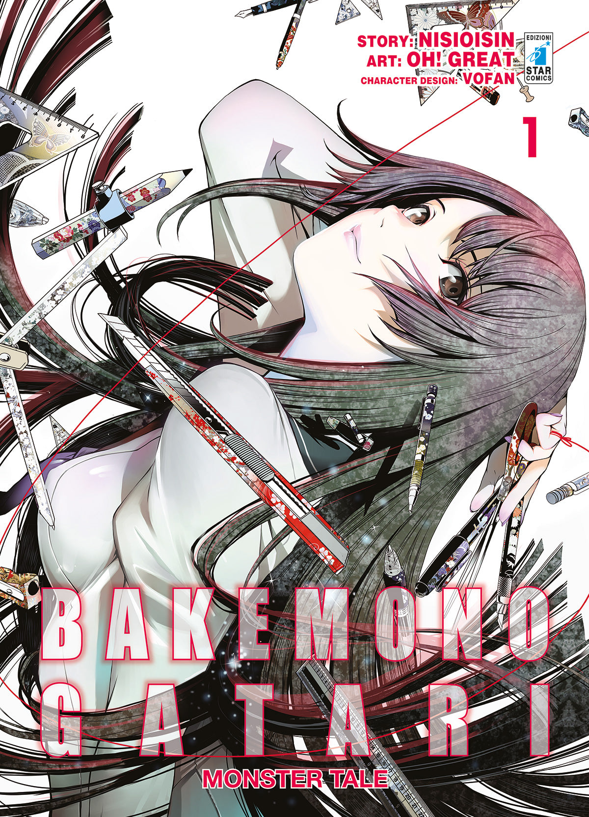 BAKEMONOGATARI - MONSTER TALE n. 1
