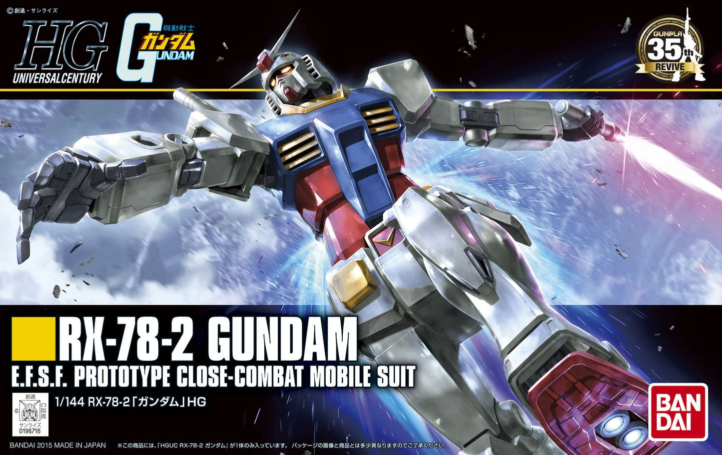 Gundam Rx-78-2 Universal Century 1/144