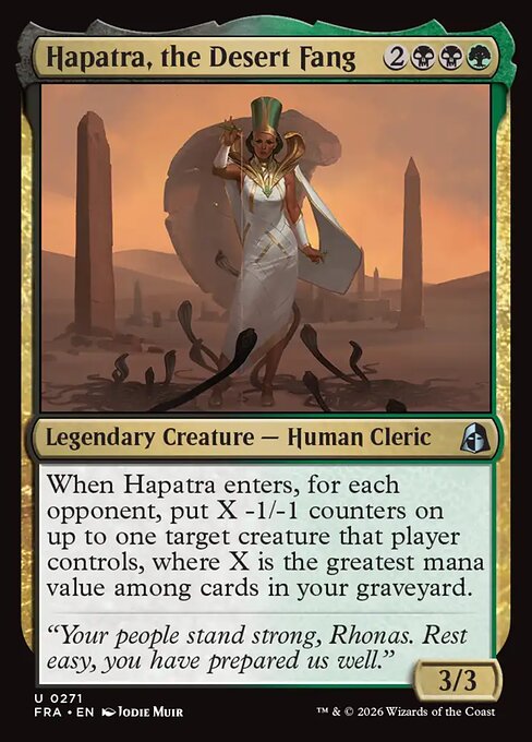 Hapatra, the Desert Fang - Reality Fracture