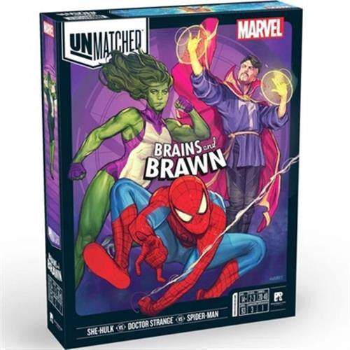 UNMATCHED - MARVEL - BRAINS & BRAWN - VERSIONE INGLESE