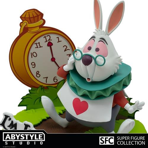 DISNEY: ALICE IN WONDERLAND - SUPER FIGURE COLLECTION - WHITE RABBIT 10CM