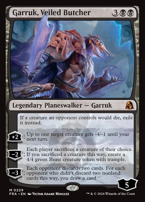 Garruk, Veiled Butcher - Reality Fracture