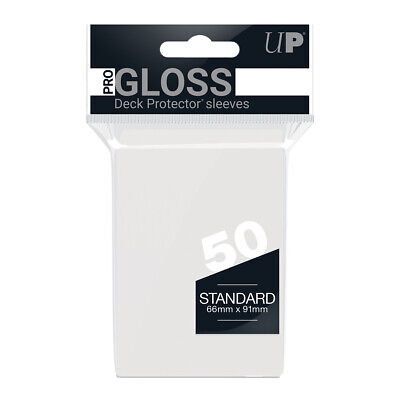 50 Gloss Sleeves - Standard 66mm x 91mm - ULTRA PRO