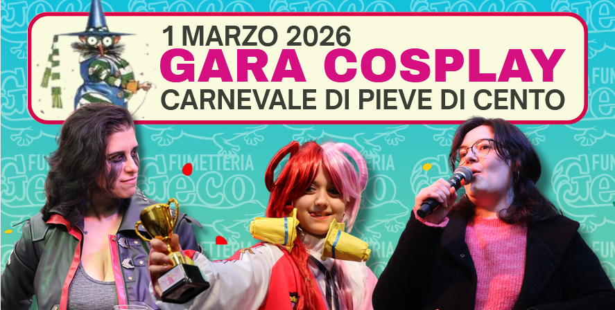 Gara Cosplay 2026 al Carnevale di Pieve di Cento