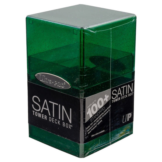 PORTA MAZZO - SATIN TOWER - GLITTER GREEN