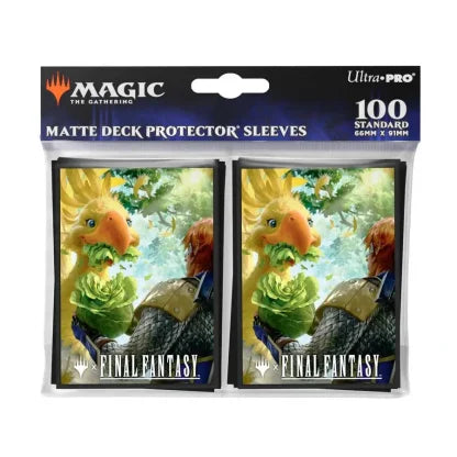 100 Standard Size Sleeves Matte - Magic the Gathering x Final Fantasy - ULTRA PRO