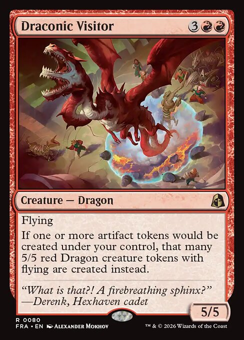 Draconic Visitor - Reality Fracture