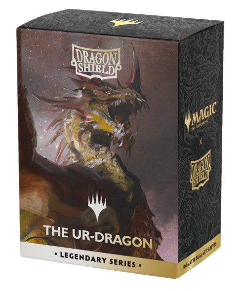 100 BUSTINE STANDARD - MATTE DUAL ART SLEEVES - LEGENDARY SERIES - THE UR-DRAGON