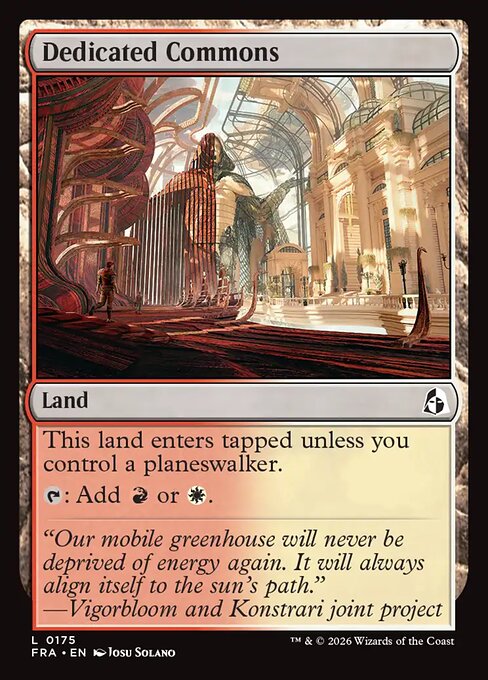 Dedicated Commons - Reality Fracture