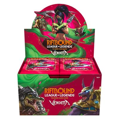 RIFTBOUND - LEAGUE OF LEGENDS - BOOSTER DISPLAY - VENDETTA (24 BUSTE) - ENG