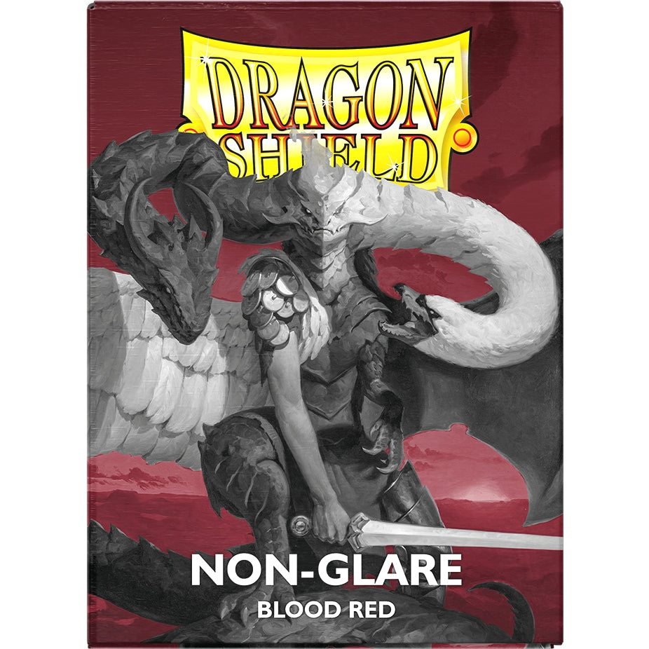 100 BUSTINE STANDARD - NON-GLARE BLOOD RED MATTE