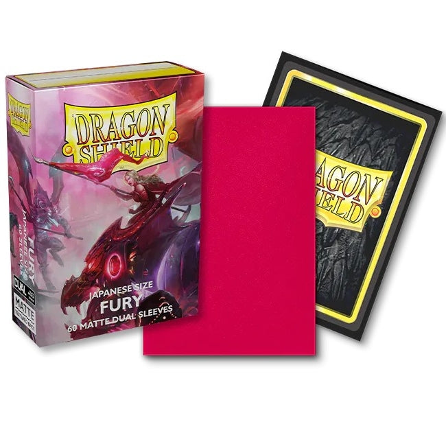 60 JAPANESE SIZE MATTE DUAL SLEEVES - FURY 'ALARIA, COMMONWEALTH CHAMPION'