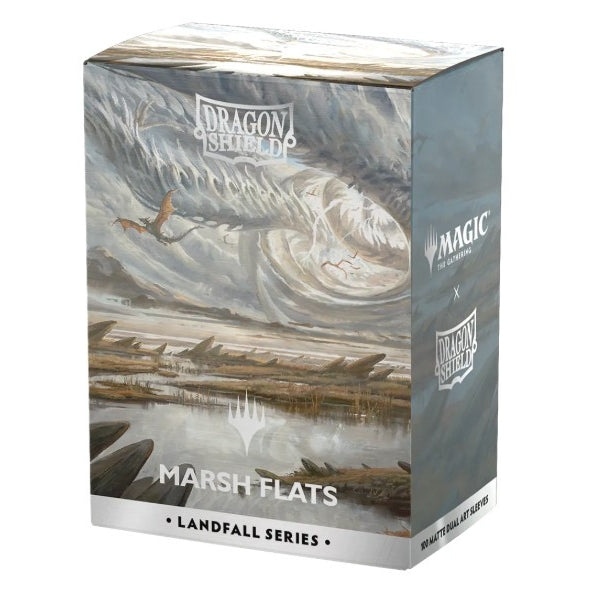 100 BUSTINE STANDARD - MATTE DUAL ART SLEEVES - LANDFALL SERIES - MARSH FLATS