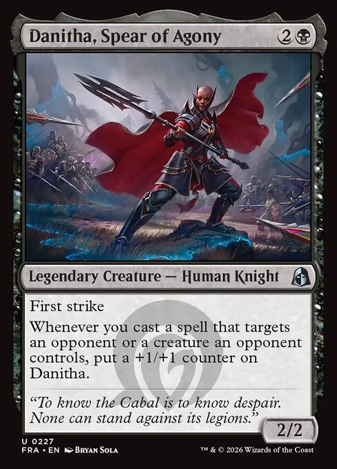 Danitha, Spear of Agony - Reality Fracture
