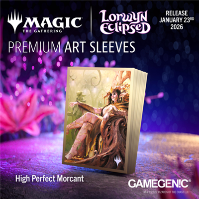 MTG ECL Premium Art Sleeves High Perfect Morcant