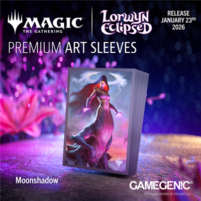 MTG ECL Premium Art Sleeves Moonshadow
