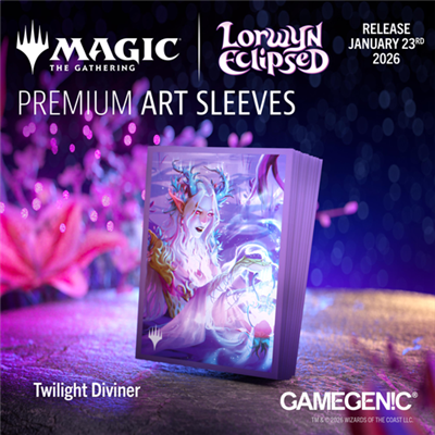 MTG ECL Premium Art Sleeves Twilight Diviner