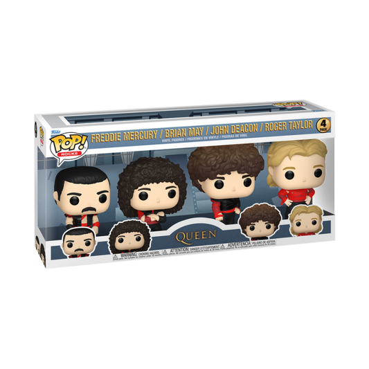 Funko POP - Queen - Freddy Mercury / Brian May / John Deacon / Roger Taylor