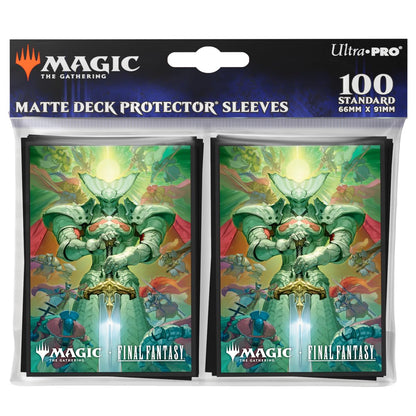 100 Standard Size Sleeves Matte - Magic the Gathering x Final Fantasy - ULTRA PRO