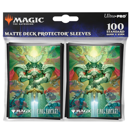 100 Standard Size Sleeves Matte - Magic the Gathering x Final Fantasy - ULTRA PRO
