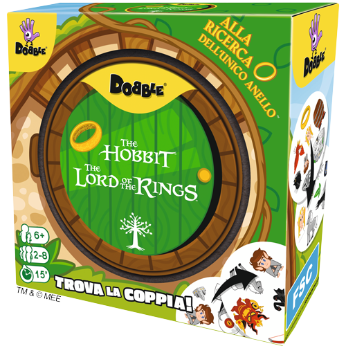 DOBBLE IL SIGNORE DEGLI ANELLI