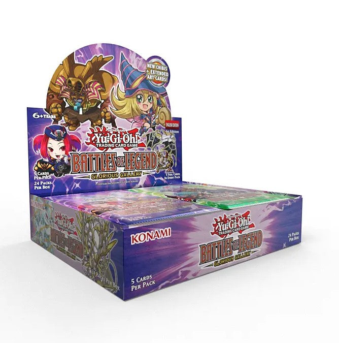 BOX YU-GI-OH! - BATTAGLIE DELLA LEGGENDA GALLERIA GLORIOSA (24 BUSTE) - ITA