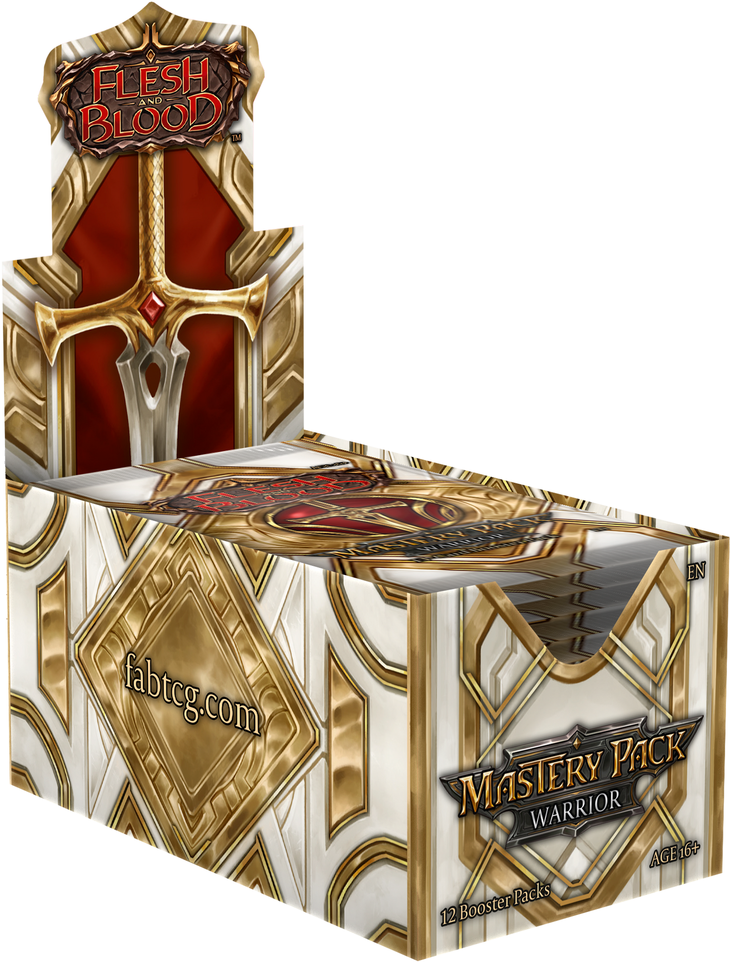 PREORDINE BOX - Mastery Pack Warrior display (12) - ENG- FLESH AND BLOOD