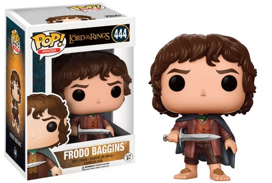 THE LORD OF THE RINGS - POP FUNKO VINYL FIGURE 444 FRODO BAGGINGS - REGULAR
