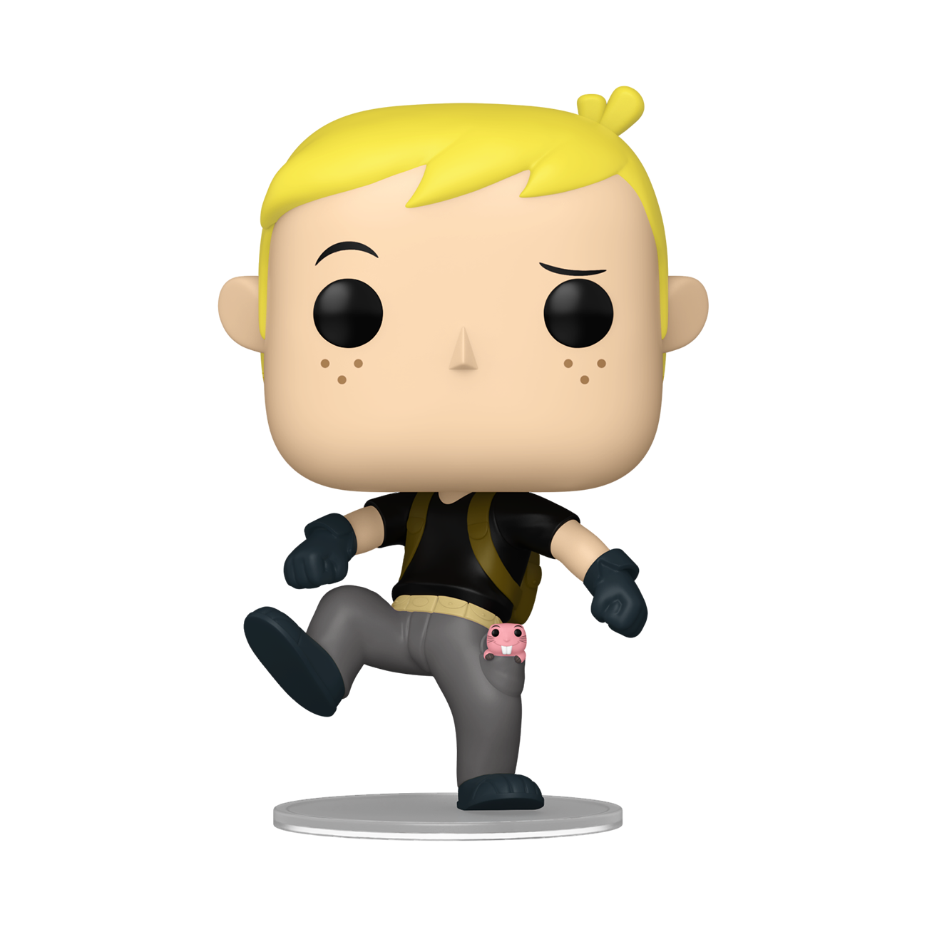 KIM POSSIBLE - POP FUNKO VINYL FIGURE 1581 RON W/RUFUS 9CM