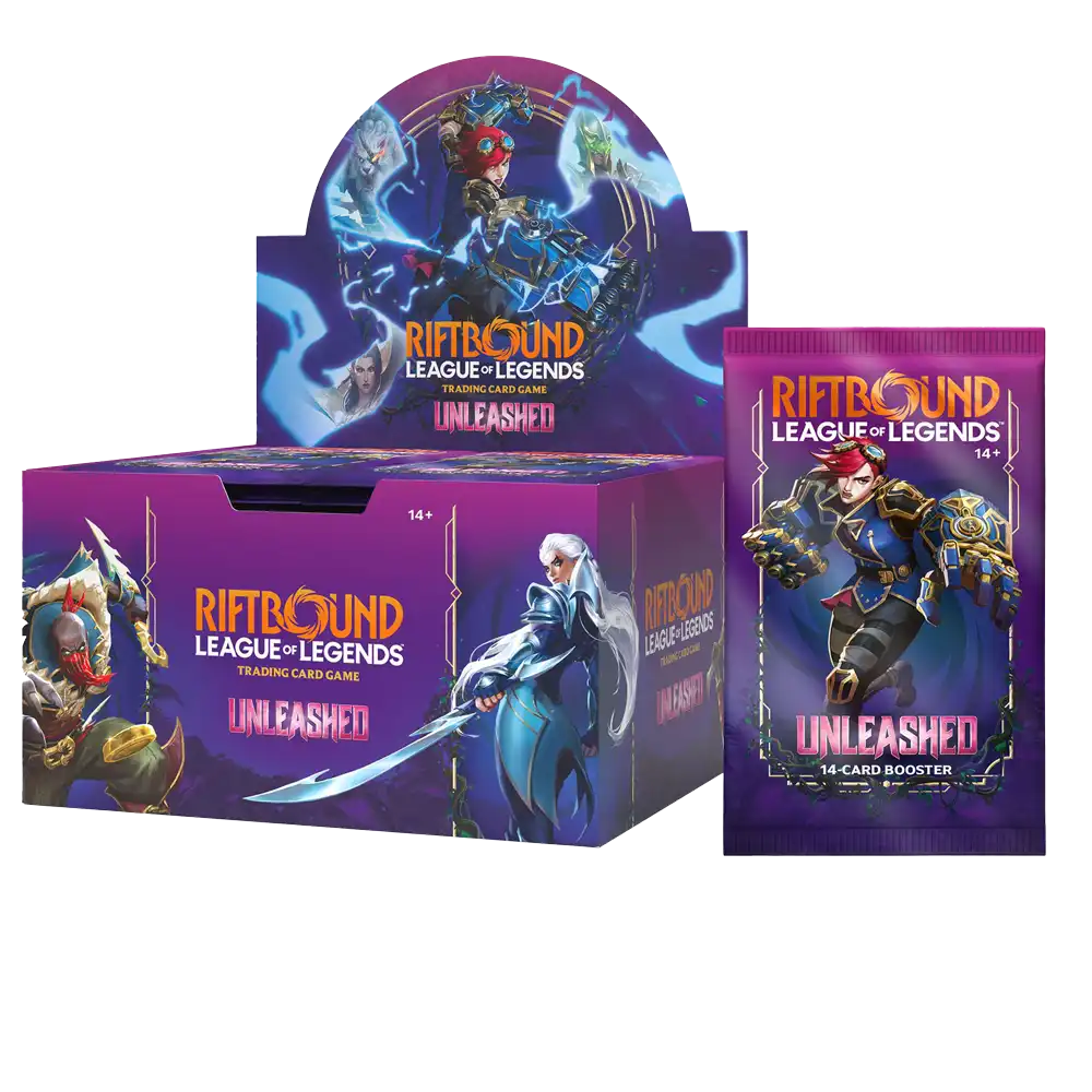 Riftbound: League of Legends TCG - Unleashed Booster Display (24 Boosters) - EN