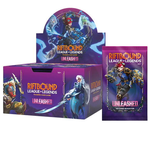 Riftbound: League of Legends TCG - Unleashed Booster Display (24 Boosters) - EN