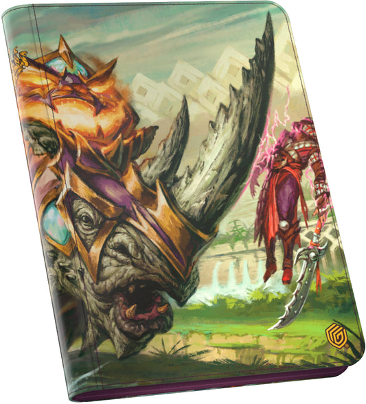 Zipfolio 360 Carte 18 Pocket Xenoskin - Magic Tarkir Dragonstorm - ULTIMATE GUARD