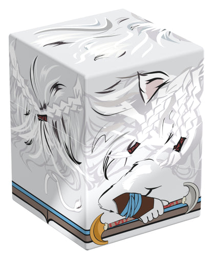Deck Box Squares - Magic The Gathering Foundations AJANI - ULTIMATE GUARD
