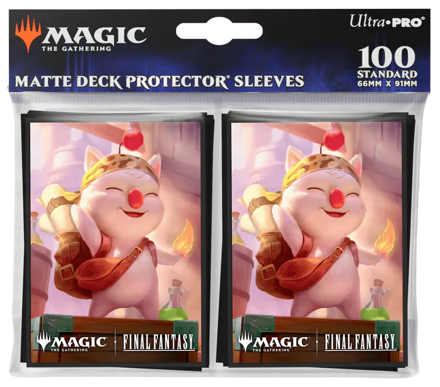 100 Standard Size Sleeves Matte - Magic the Gathering x Final Fantasy - ULTRA PRO
