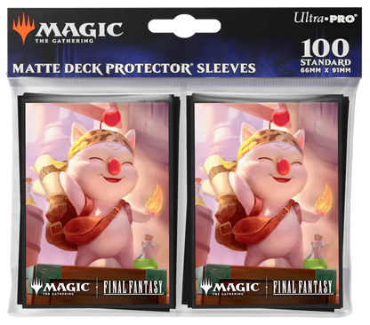 100 Standard Size Sleeves Matte - Magic the Gathering x Final Fantasy - ULTRA PRO